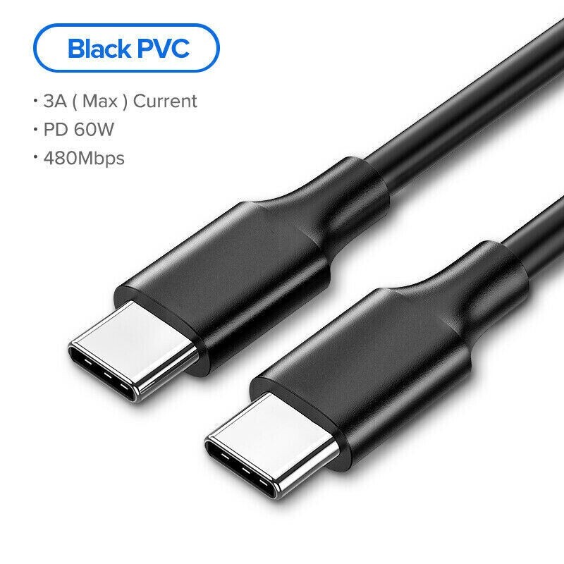 2M Type-C To Type-C Fast Charging Cable For Samsung S22 S23 S24 SONY Google gallery