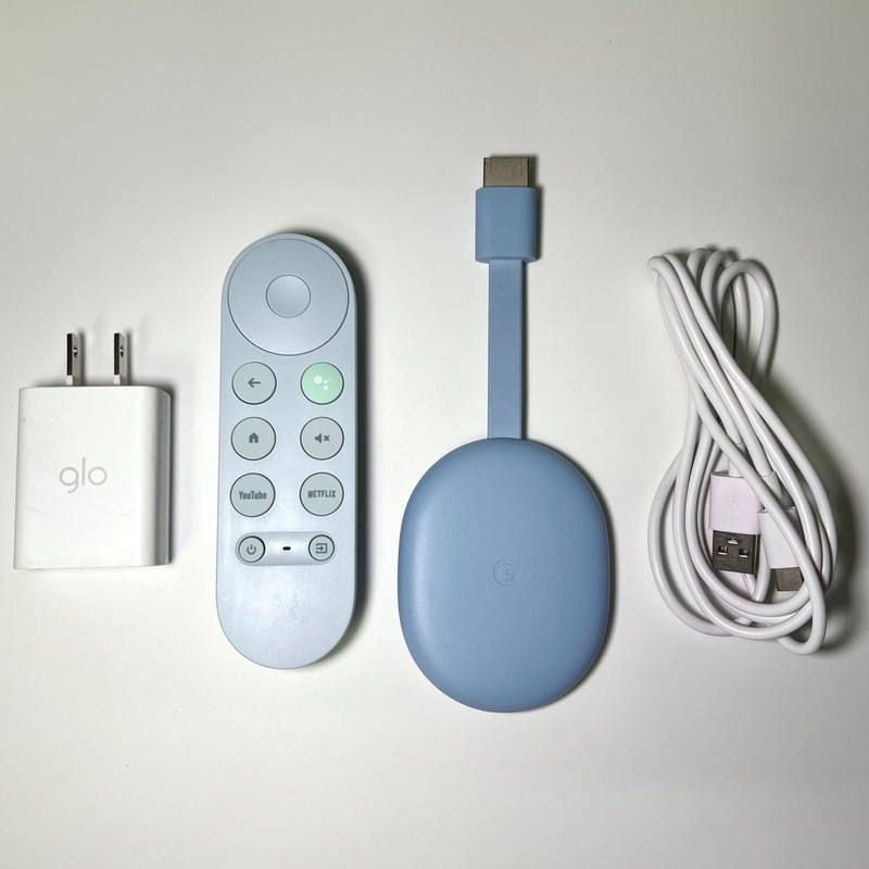 Google Chromecast with Google TV 4K (Color Choose) Freeshipping White Pink Blue gallery