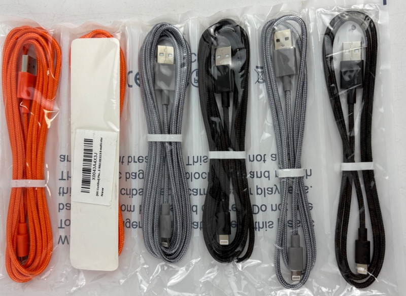 Lightning Cable[Apple MFi Certified]iPhone Charger 6Pack 3/6/10 FT-Lot of 6 gallery