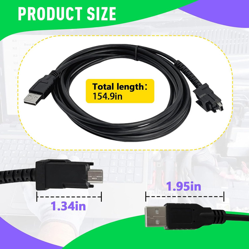 404032 for Nexiq USB Link 2 3 Cable, Cable Replacement Fit for Cummins Inline 7 gallery