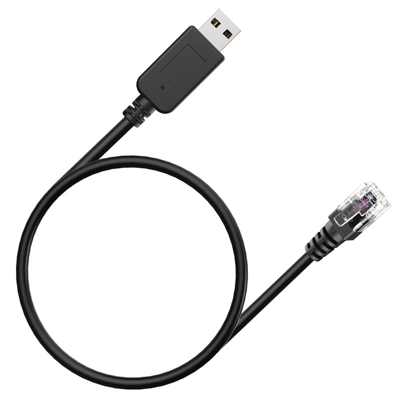 Radar Detector Cord, USB to RJ11 Cable,RJ11 Plug Power Cable,for Escort Unide…