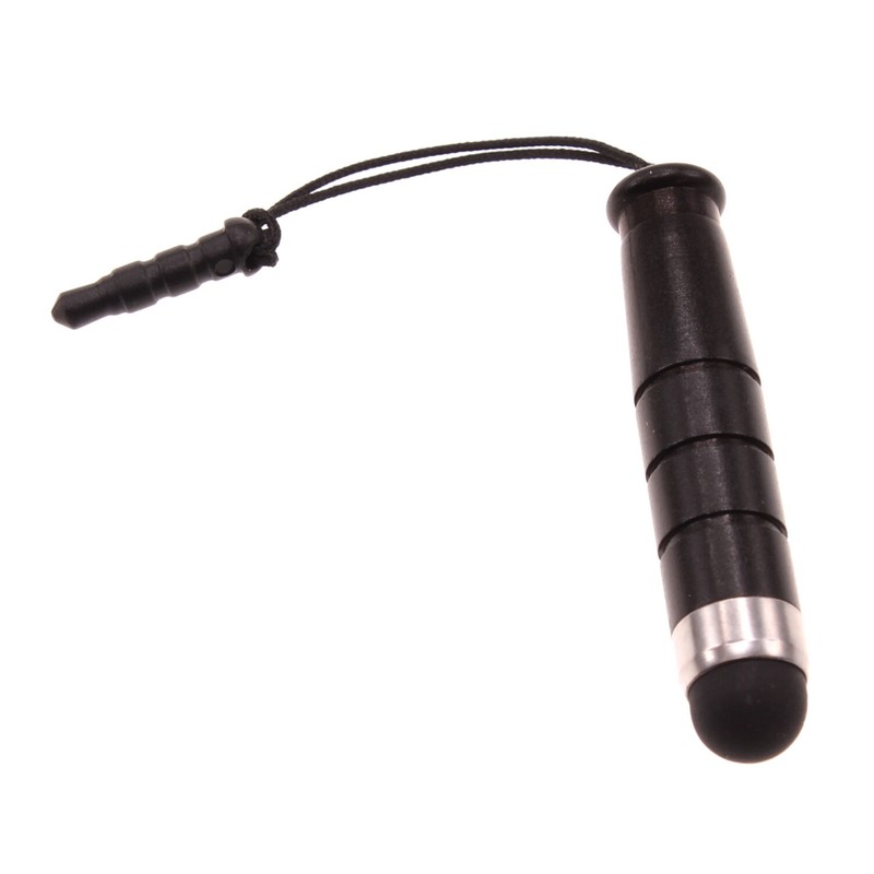 Touch Pen Stylus Aluminum Compact Black for Cell Phones