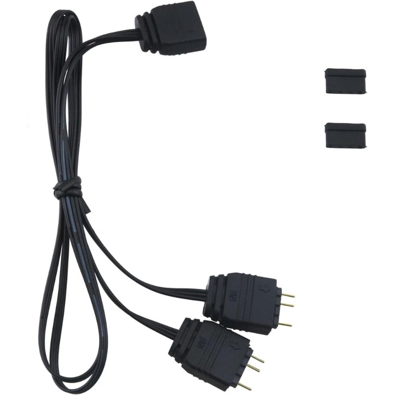 5V 3Pin ARGB Splitter Cable 3Pins Extension Connector Cord Wire for LED Light