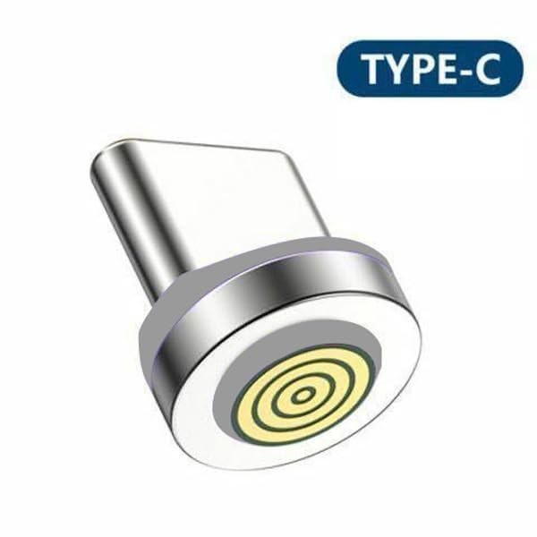 6 Pack Magnetic Charging Cable Tips Replacement Round Plug Adapter Connector for gallery