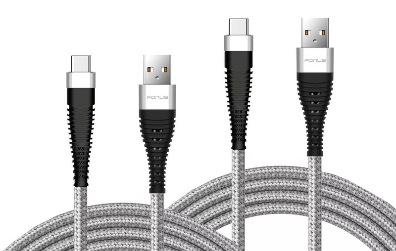 For iPad Pro Air Mini 6FT & 10FT USB-C CABLES FAST CHARGE TYPE-C POWER CORD