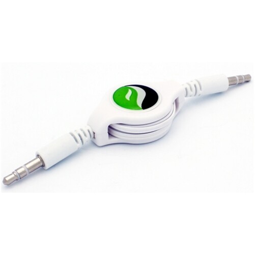 Retractable Aux Cable Car Stereo Wire Audio Speaker Cord 3.5mm for Smartphones