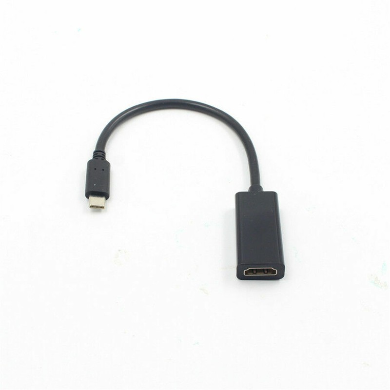 USB Type C & Male To HDMI Female Adapter Cable For Cell Phone Tablet HDTV US gallery