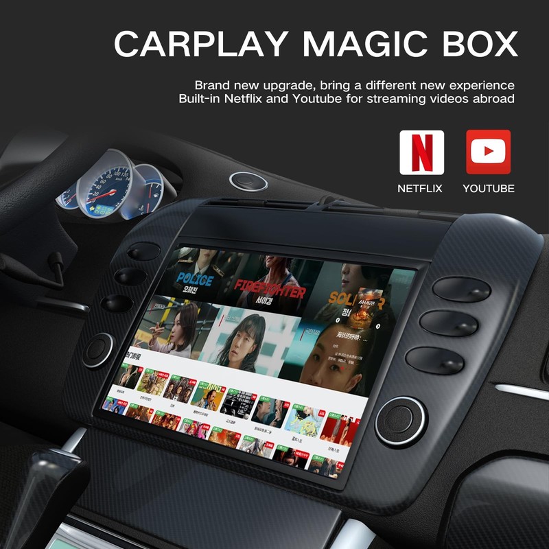 Wireless Carplay Adapter 4 in 1 Wireless Android Auto Adapter Compatible gallery