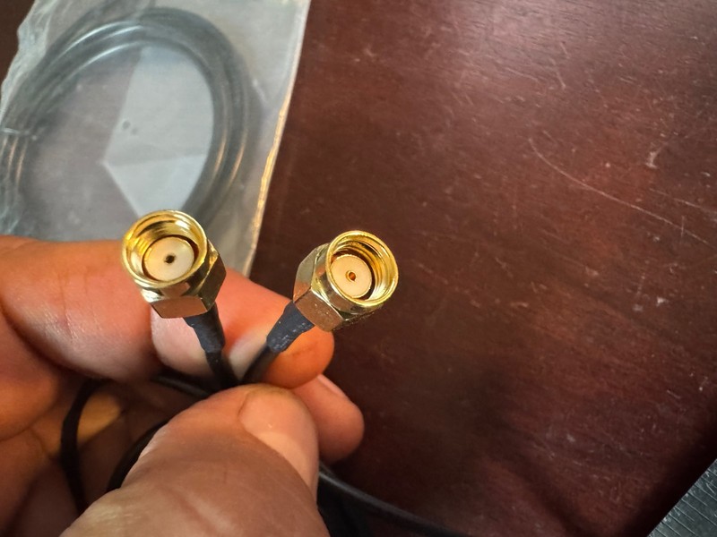 RP-SMA 2' Wi-Fi Antenna Extension Cable Female to Female