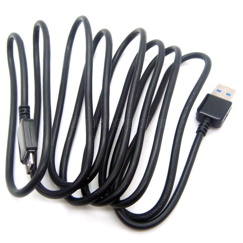 USB 3.0 Hi-Speed PC Cable Cord Lead for Western Digital WD My Book Essential 4TB