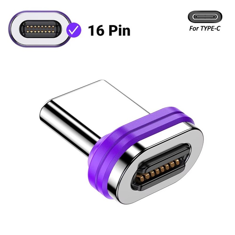 240W USB-C Magnetic Adapter PD Fast Charging Converter LED Display