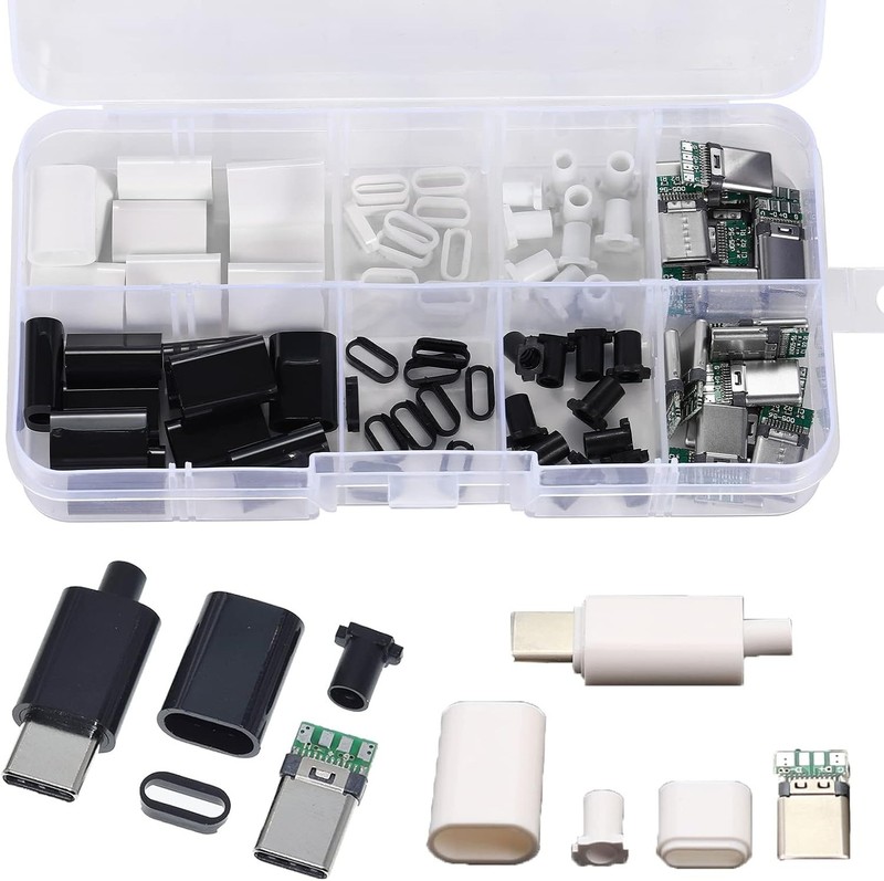 High-Speed USB 3.1 Type C Connectors & PCB Board - 20 Pack for Devices gallery