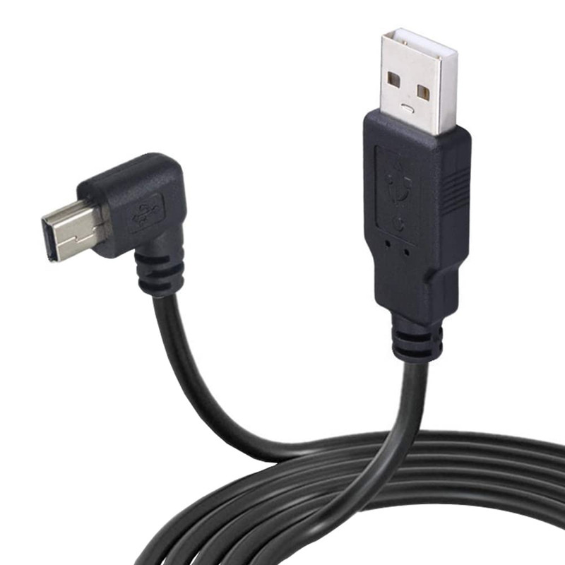 3M USB a to Mini B USB Cable 90 Degree Left Angle Data Sync Charge Cord with 5 P gallery
