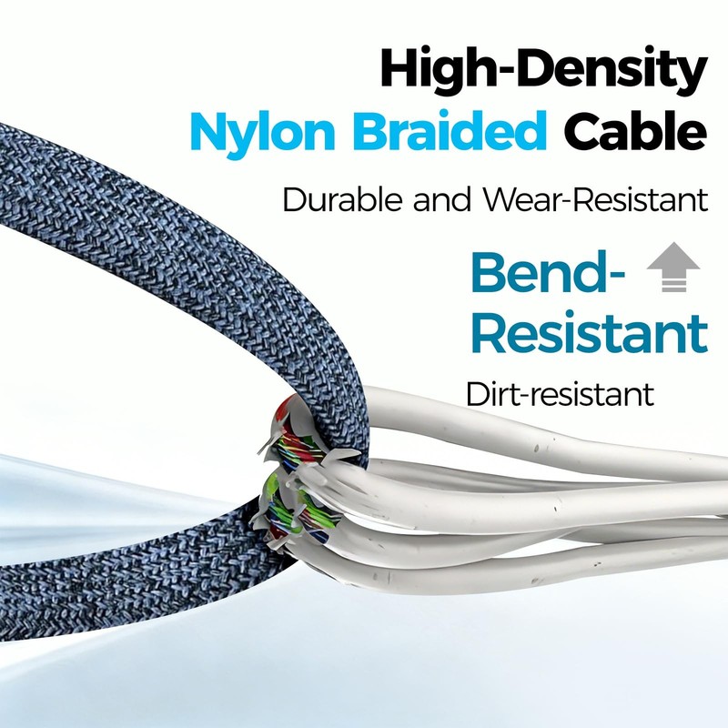 USB C Cable-240W PD 3.1 Fast Charge, 480Mbps Transmission, Keychain Portable ... gallery