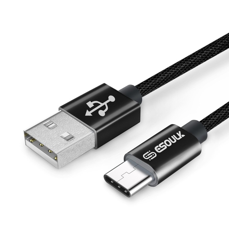 3FT Type A to C Braided USB Cable FOR TCL ION V T607DL gallery