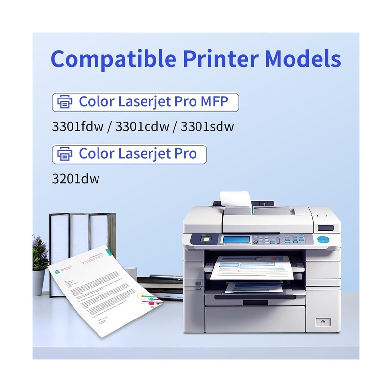 218X Toner Cartridges 4 Pack High Yield (with Chip) Compatible Replacement fo... gallery