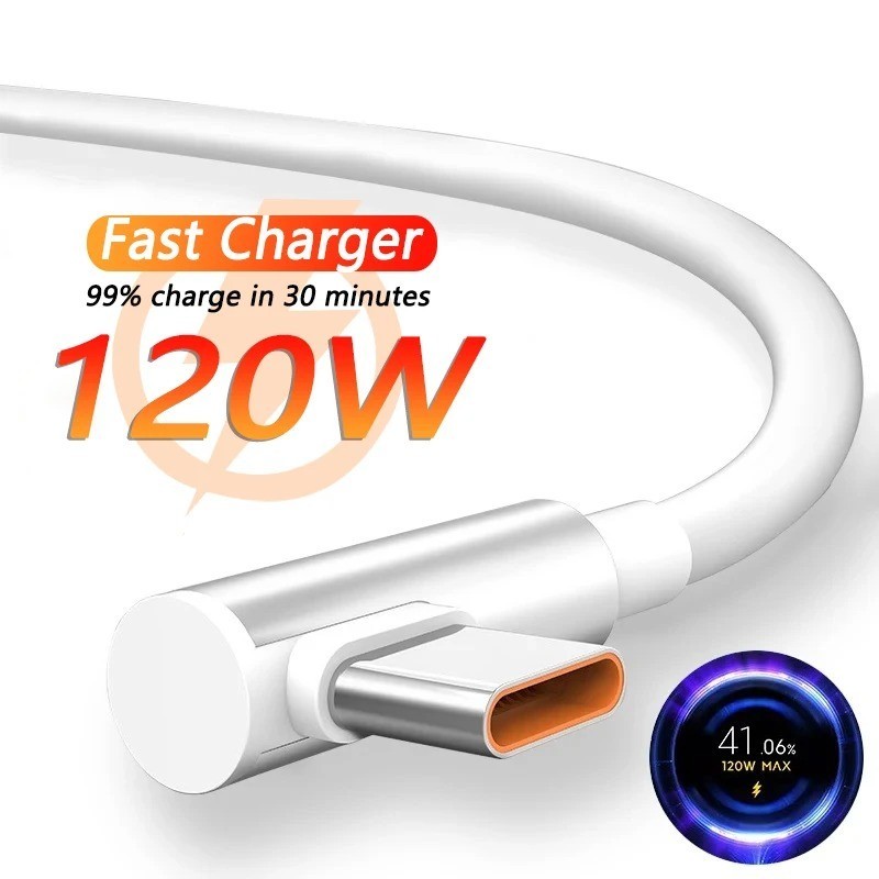 Fast Charging Cable 120W USB A to Type C For Xiaomi 11 12 13 14 Pro Ultra Lite