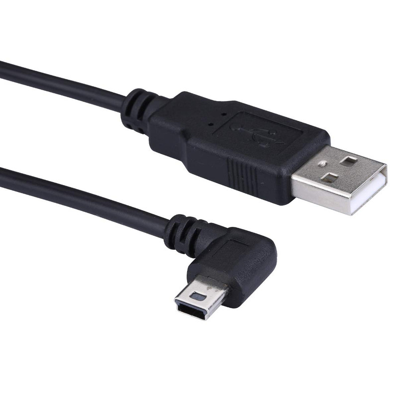3M USB a to Mini B USB Cable 90 Degree Left Angle Data Sync Charge Cord with 5 P gallery