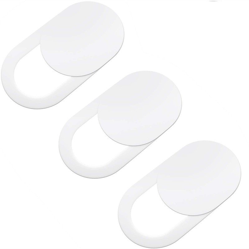 Privacy Camera Cover Security Blocker Webcam Closure White for SmartPhones