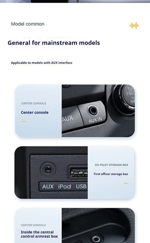 Suitable for Type-c to 3.5 car AUX speaker Live K Singing Card DAC SystemCable gallery