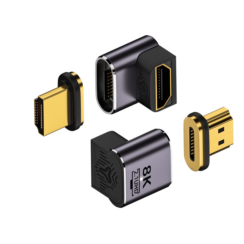 Magnetic Connectors For HDTVs HDMI-Compatible 2.1 8K HD Cable Adapter gallery