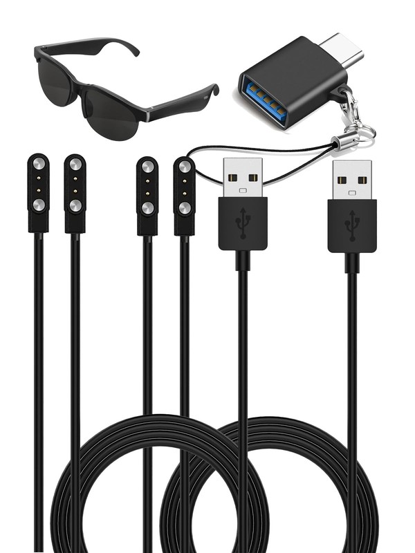 for ITHUGE XG88 /UF-08(ai)/UF-09(ai) Sunglasses Charger Cable, Magnetic -A Do...