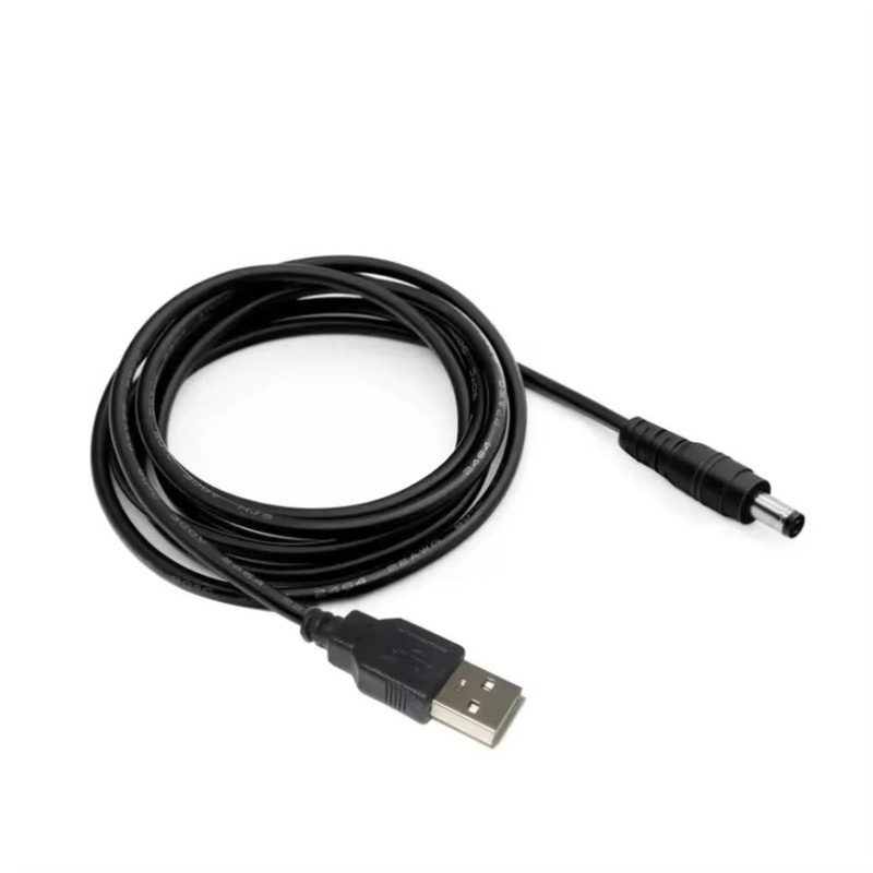 Universal Power Cable USB to DC 5.5 * 2.1mm Jack 5V Charging Cord 8 in 1 Connect gallery