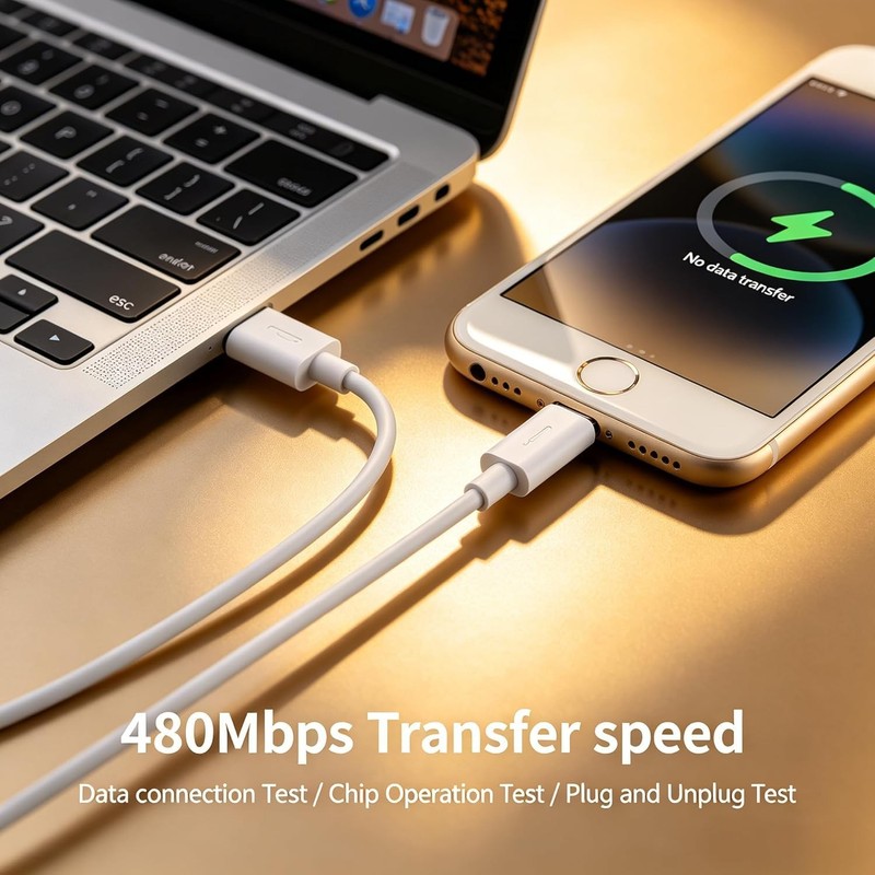 USB Fast Charger Cable 3Ft 6Ft Cord For iPhone 14 13 12 11 Pro XS XR X 8 7 6 Lot gallery