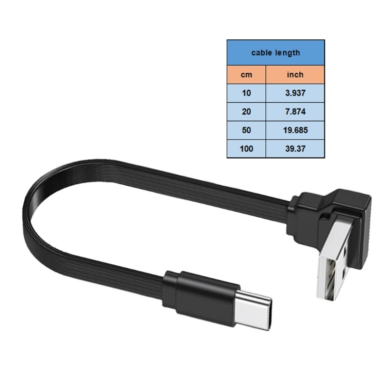 USB C to USB2.0 Cable USB Adapter Cable for Tight Space Charging& Data Cable gallery