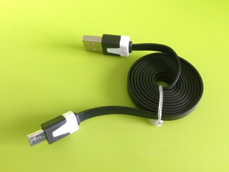3Ft/6Ft/10Ft Micro USB 2.0 to USB Samsung Flat Noodle Data Sync & Charger Cable gallery