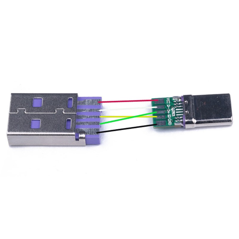 1Set Type-C USB Fast Charge Adapter 65W 5A Male Connector Welding with 5Pin PCB gallery
