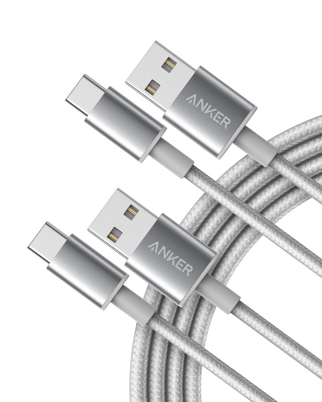 Anker Cable [2 Pack, 6FT], USB a to USB C Cable for Iphone 17 Series,Samsung Gal