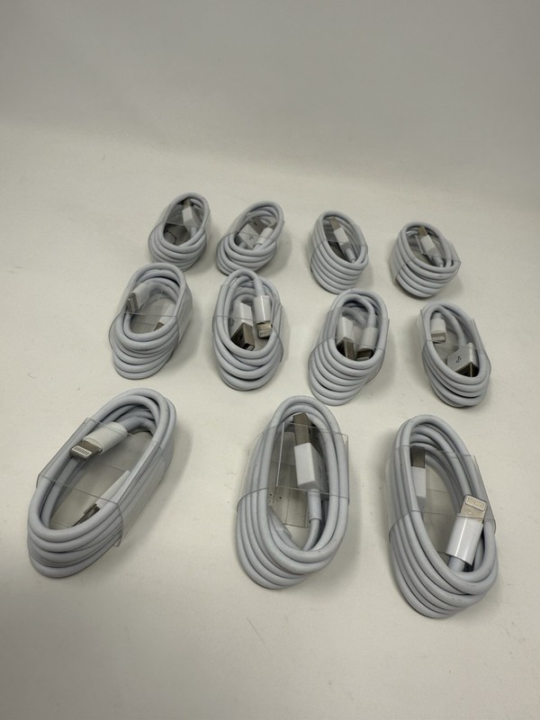 Lot Of 11 3FT 8 Pin USB Cable Data Sync Charger Cord for iPhone 14 13 12 11 X gallery