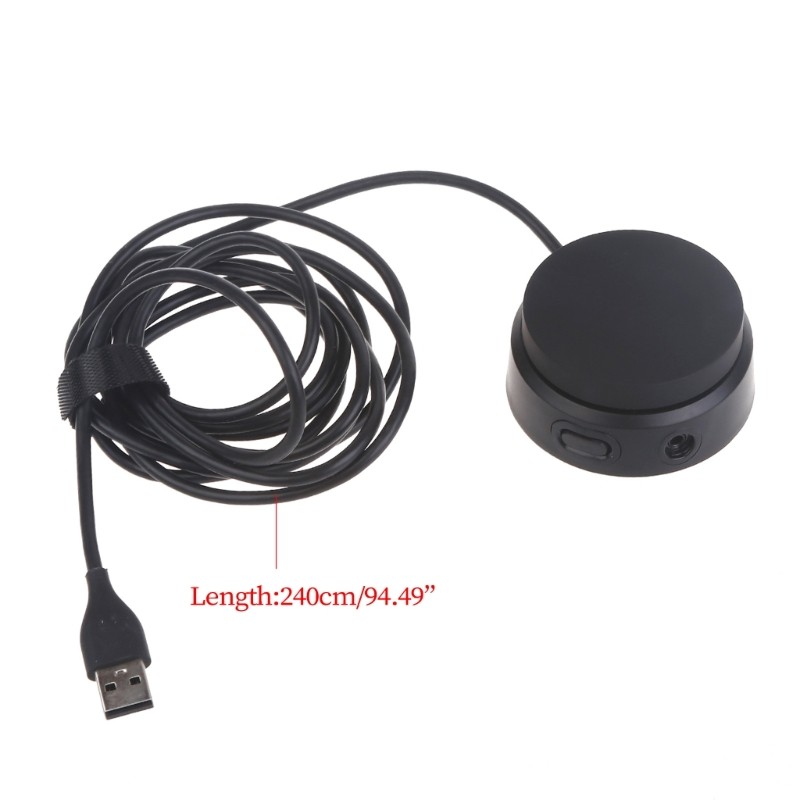 USB Controller Cable for QC35 QC45 Headset USB Sound Card Knob Cable gallery