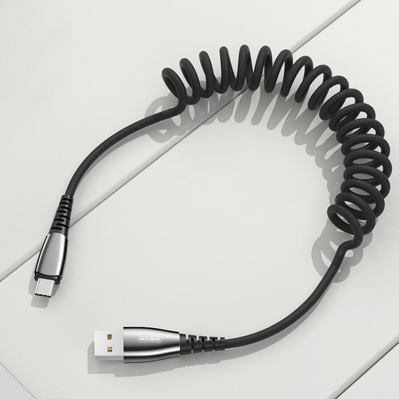 JOYROOM Walker Series S-M391 2.4A Spring Fast Charging Data Cable Micro-USB 1.2M