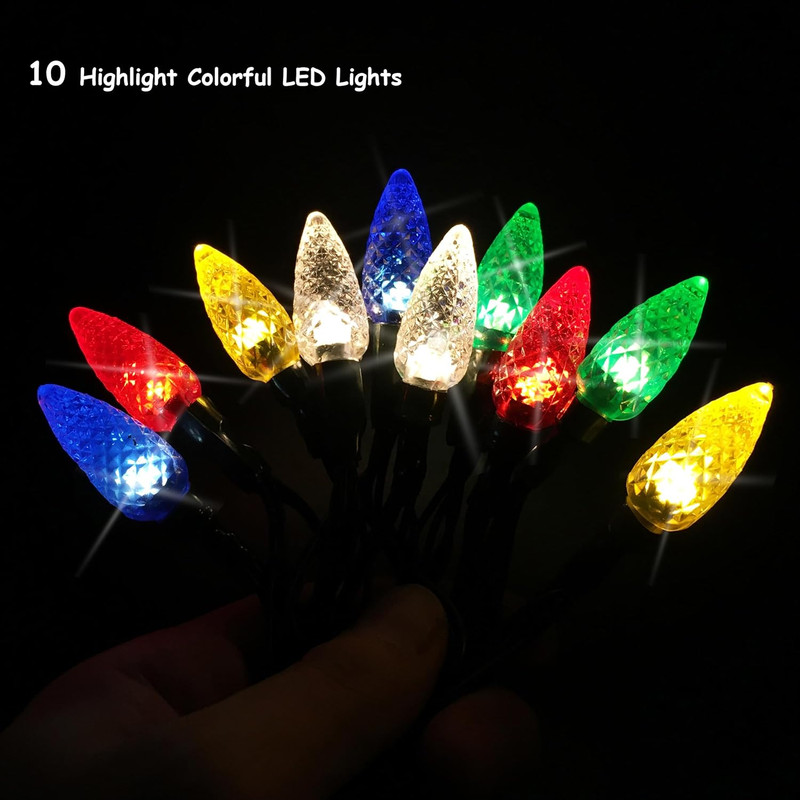 2 Pack Christmas Light Phone Charger Cord Charging Cable USB-A to Light-Ning 55" gallery