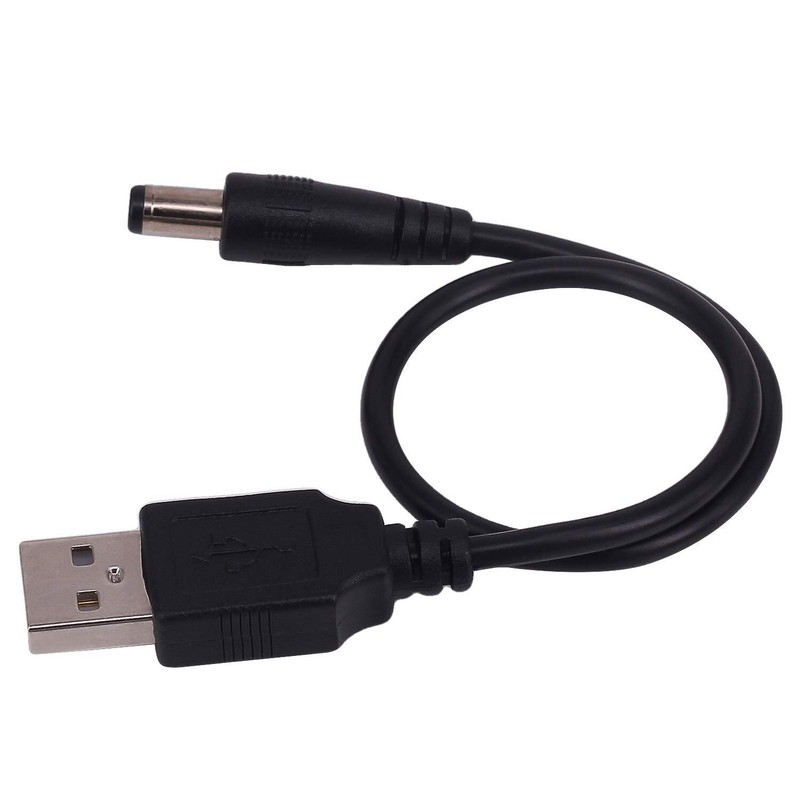 Usb To Dc Power Cord 2 Pack 0.25m Usb 2.0 A Type Male To Dc 5.5 X 2.1mm Dc Plu gallery