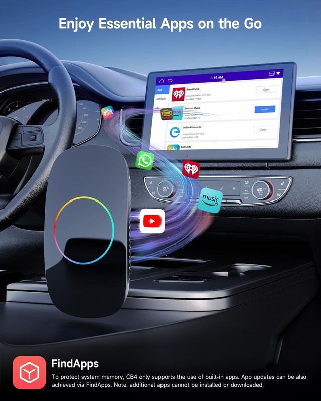Wireless Carplay Adapter ATOTOOUT Magic AI Box - Wireless Android Auto Adapte... gallery