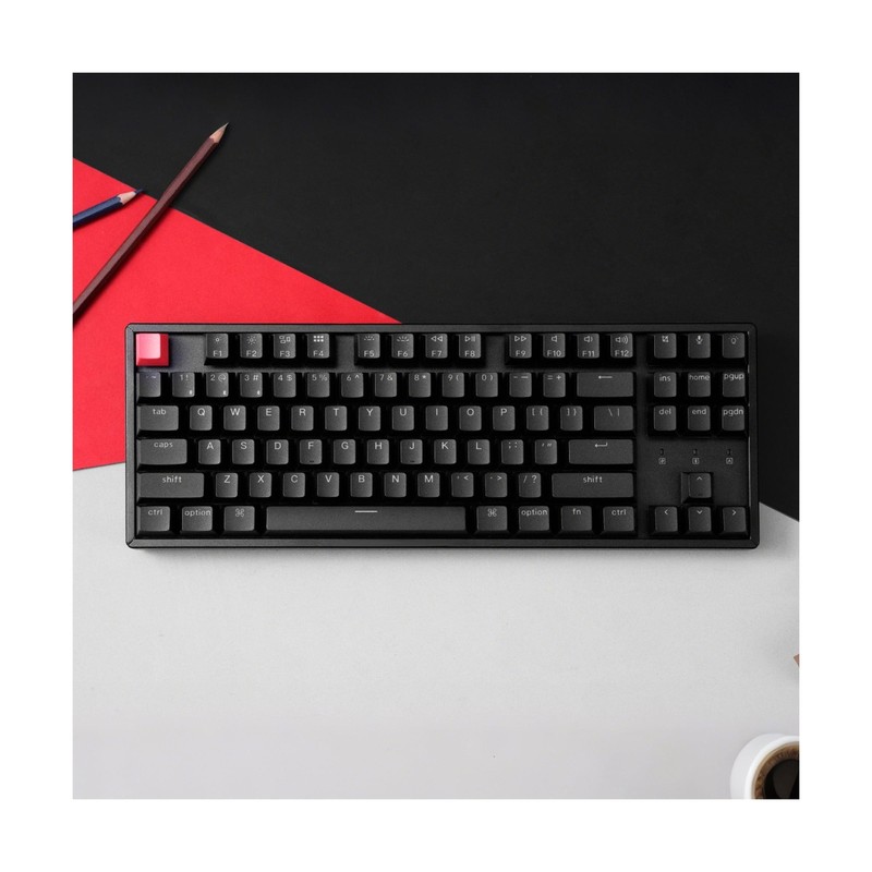 Keychron K8 Version 2 TKL Wireless Mechanical Keyboard, QMK/Launcher Bluetoot... gallery