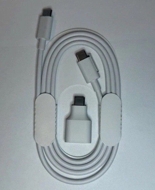 Google Android USB-C Cable + Quick Switch Data Adapter Set – Brand New