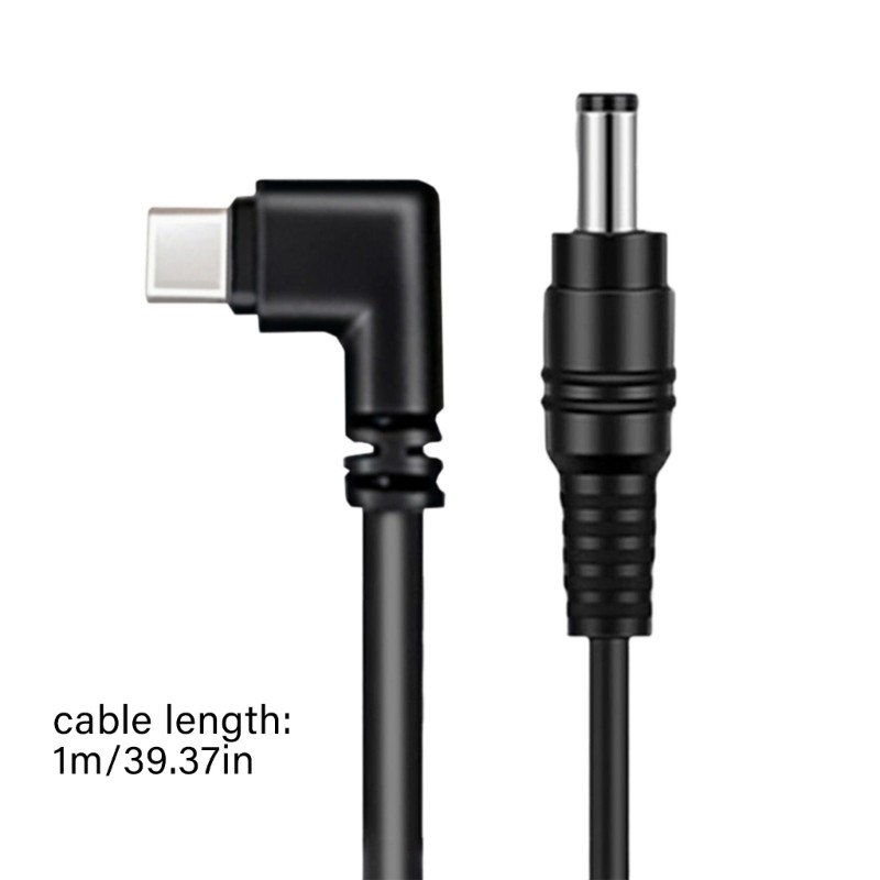 Efficient Type C to DC5.5 Power Adapter Cable Quick Charging for Electronics gallery