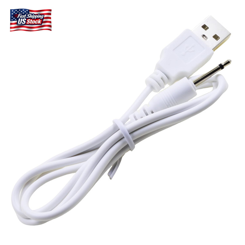 2 Pack 2.7Ft USB to DC 2.5Mm Fast Charger Cable, Replacement Charging Cord Adapt gallery