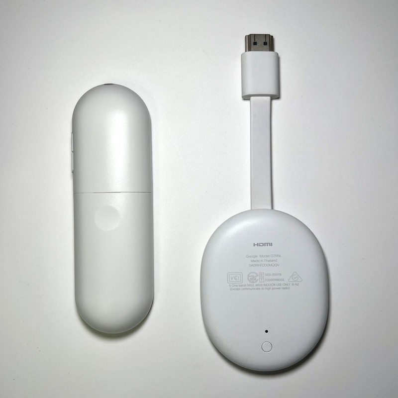 Google Chromecast with Google TV 4K (Color Choose) Freeshipping White Pink Blue gallery