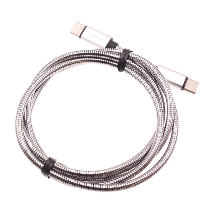 For Samsung Galaxy A14/A54 5G – Type-C to USB-C 3ft Metal PD Cable Charger Cord