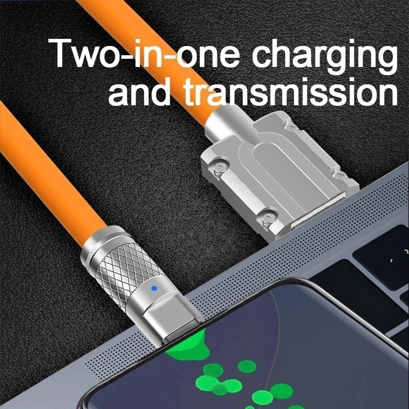 3PCS 120W USB C to C Super Fast Charging Cable Liquid Silicone Data Cord For S26 gallery