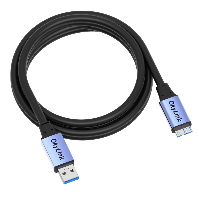 USB 3.0 3.2 Gen 1 A To MicroB Male Data Cable 5Gbps 10ft 3M For HDD SSD gallery