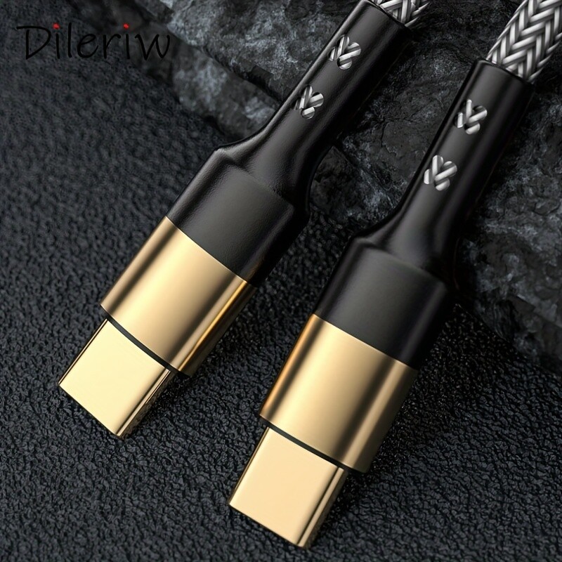 PD60W Fast Charging Data Cable Dual Head TYPE-C 3A Mobile Phone Charging Cable gallery