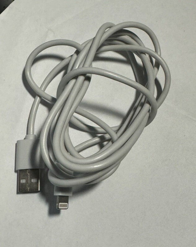 SILVER 10 FT AmazonBasics MFi-Certified USB A Lightning Cable Apple iPhone iPad