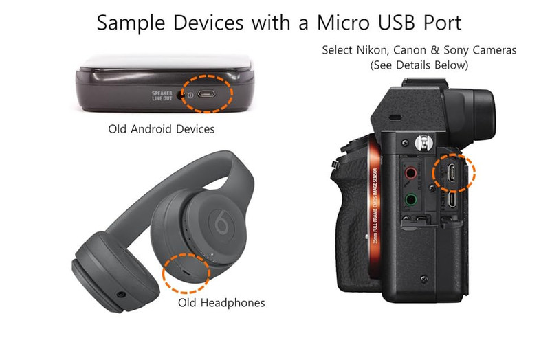 3FT USB C to Micro USB Data & Charge Cable - Micro for Old/Phones, Smartphones, gallery