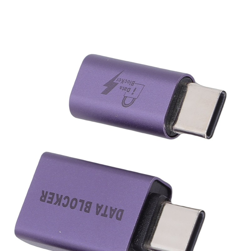 Data Blocker USB A Male To USB C Female Defender Refuse Hacking For Any USB gallery